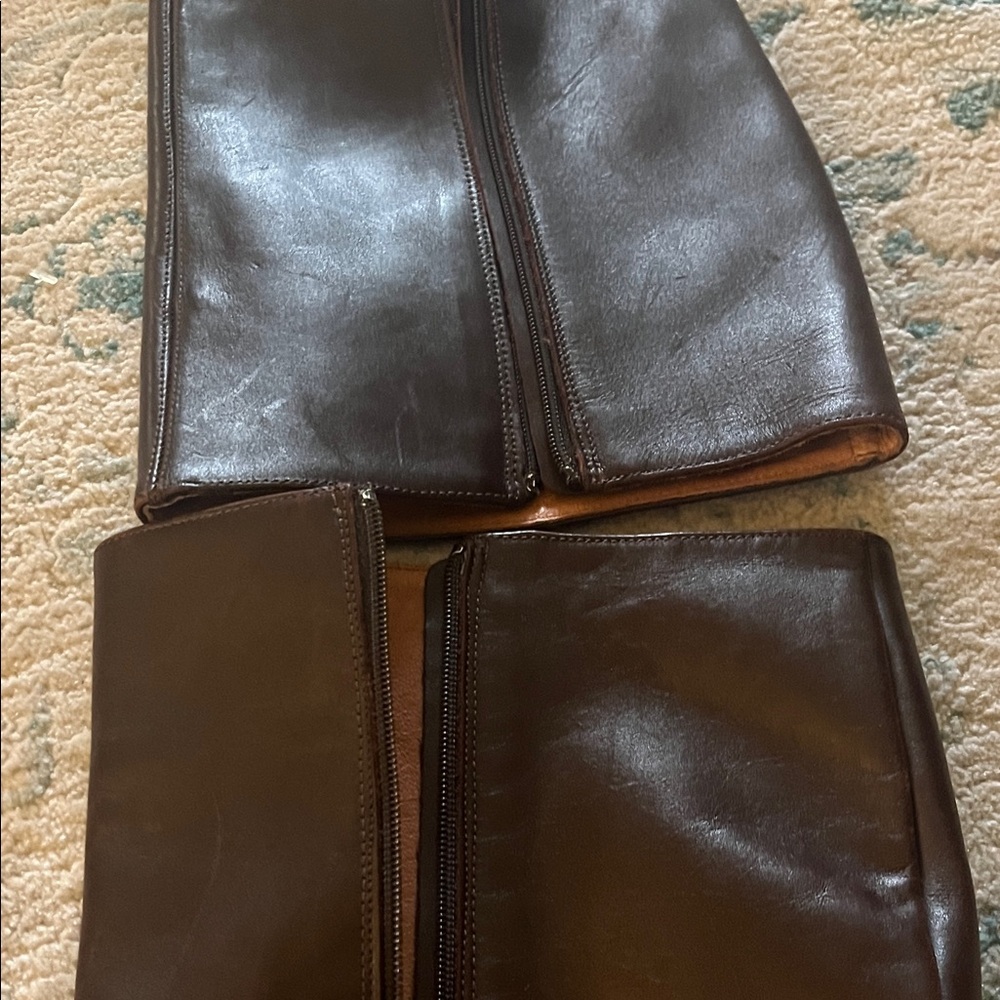 J. Crew Dark Brown Heeled Boots - Picture 6 of 9